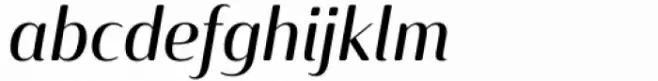 Solitas Contrast Extended Regular Italic