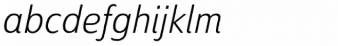 Solitas Nor Light Italic