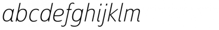 Solitas Nor Thin Italic