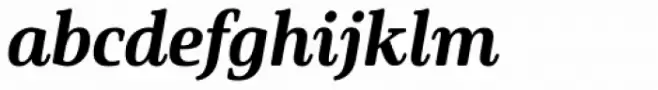 Solitas Serif Norm Ex Bold Italic