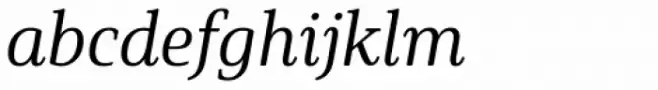 Solitas Serif Norm Regular Italic