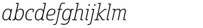 Solitas Slab Con Thin Italic