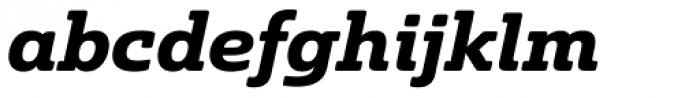 Solitas Slab Ext Bold Italic
