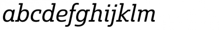Solitas Slab Nor Book Italic