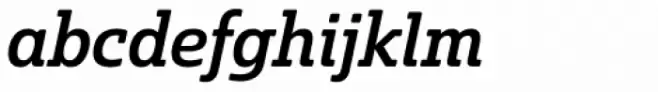 Solitas Slab Nor Medium Italic