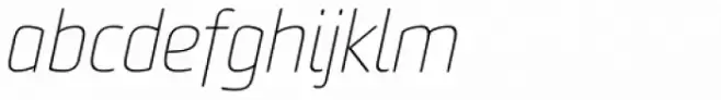 Sommet Rounded Thin Italic