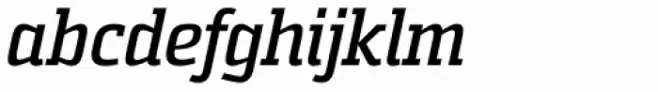 Sommet Slab Bold Italic
