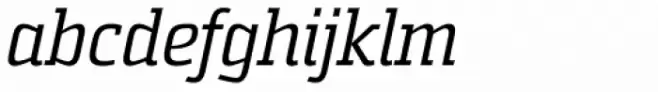 Sommet Slab Italic