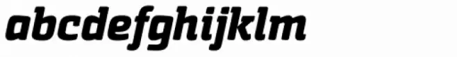Sommet Slab Rounded Heavy Italic