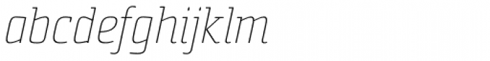 Sommet Slab Rounded Thin Italic
