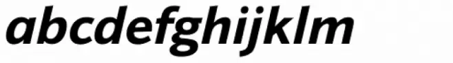 Sonus Bold Italic
