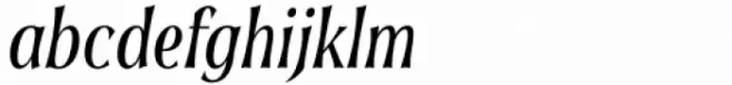 Soprani Condensed Medium Italic