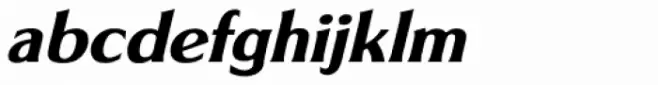 Souvenir Gothic URW Demi Italic