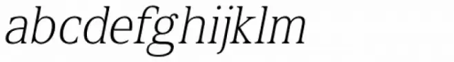 Spitzkant Text Thin Oblique
