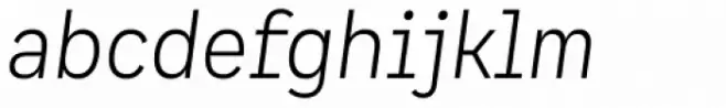 Spock Pro Light Italic