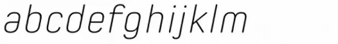 Spoon ExtraLight Italic