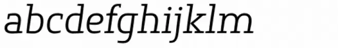 Springsteel Serif Book Italic