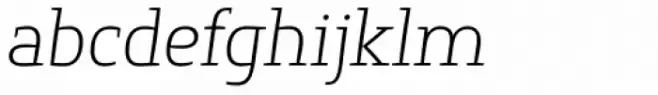 Springsteel Serif Light Italic