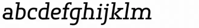 Springsteel Serif Medium Italic