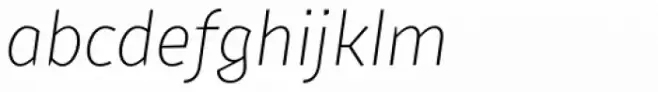 Sprout Thin Italic