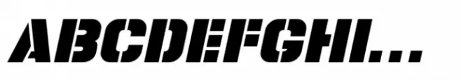 Spy Stencil JNL Oblique