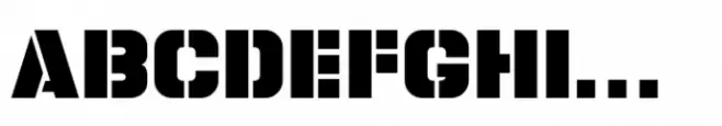 Spy Stencil JNL Regular