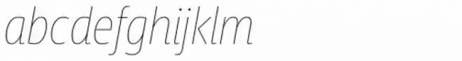 Squalo Thin Italic