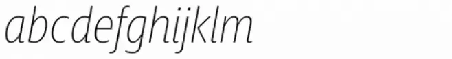 Squalo Ultra Light Italic