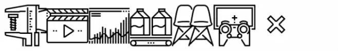 Square Line Icons Indus Indus 2