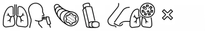 Square Line Icons Medical 3 Med 4