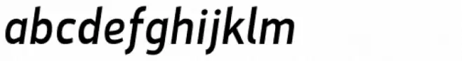 St Transmission 500 Medium Italic
