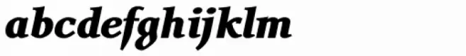 Stabia Black Italic