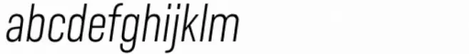 Stadtmitte Normal Italic