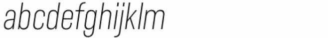 Stadtmitte Regular Italic