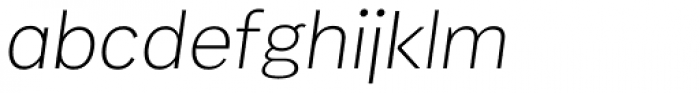Stamen Thin Italic