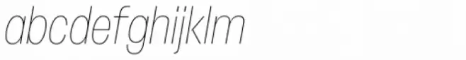 Stapel Narrow Thin Italic