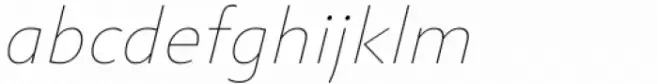Statement Sans Thin Italic