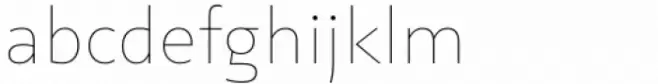 Statement Sans Thin