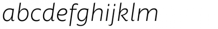 Steady Sans Italic Light
