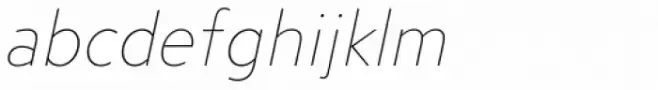 Steagal Thin Italic