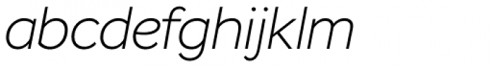 Stem Extra Light Italic