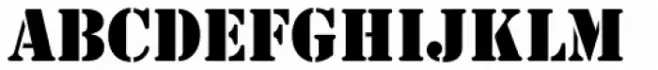 Stencil Antiqua AI Reg