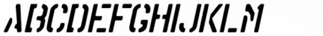 Stencil Punch Oblique JNL