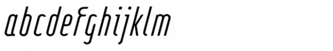 Steno Pro Light Condensed Italic