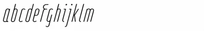 Steno Pro Thin Condensed Italic