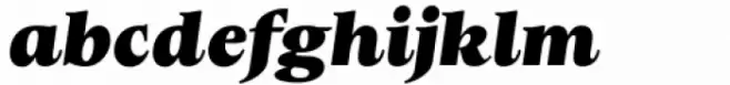 Stibium Extra Black Italic