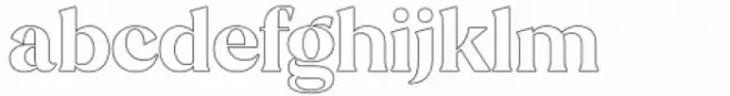 Stiepa Outline Regular