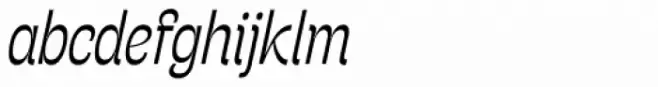 Stinger Slim Light Italic