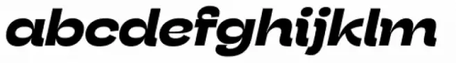 Stinger Wide Bold Italic