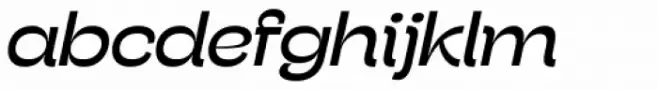 Stinger Wide Italic